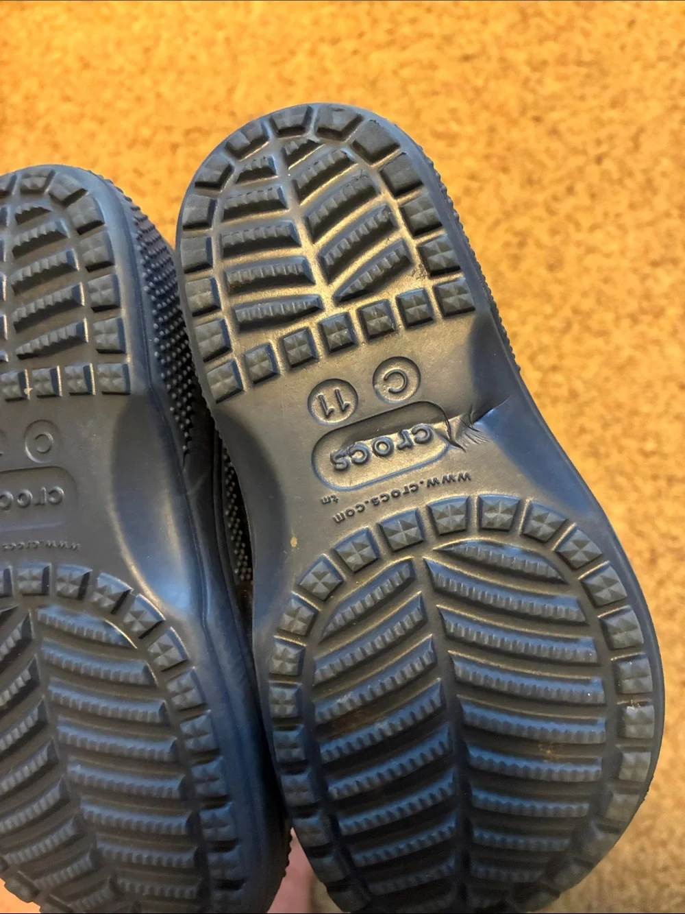 CROCS Kids Dark Blue Waterproof Rain & Snow Boots